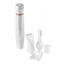 BaByliss TrueSmooth All-In-One Beauty Pen With Eyebrow Trimmer 3 Cutting Heads White