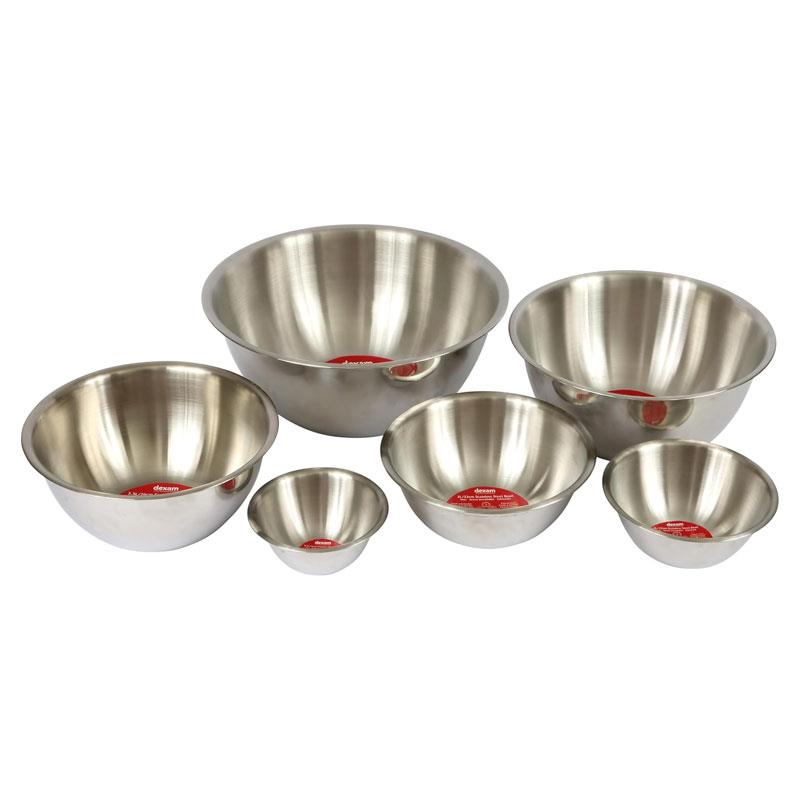 Dexam Mixing Bowl Stainless Steel 0.5 Litres Silver
