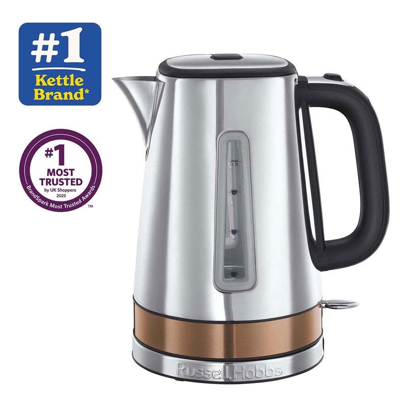 Russell Hobbs Luna Electric Kettle Stainless Steel 3000W 1.7 Litre Silver Secondary image