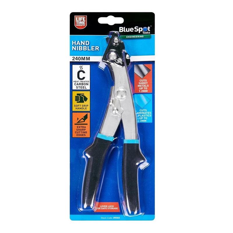 Blue Spot Tools Hand Nibbler 240mm (9-1/2') Silver/Black Secondary image