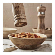 Barbary & Oak Hoxton Vintage Salt And Pepper Mill Set Twist To Grind Ceramic Mechanism Ash Wood
