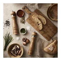 Barbary & Oak Hoxton Vintage Salt And Pepper Mill Set Twist To Grind Ceramic Mechanism Ash Wood