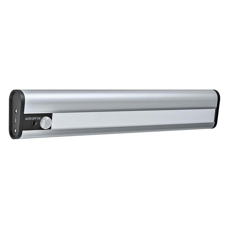 Ledvance Linear LED Mobile USB 300mm Aluminium Polished Flanged 1.5W 4.2V 4000K Silver