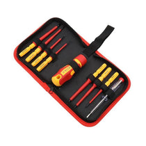 Hilka Tools VDE Quick Blade Electricians Screwdriver Set 9 Piece