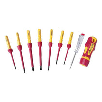 Hilka Tools VDE Quick Blade Electricians Screwdriver Set 9 Piece
