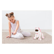 Lexibook Power Kitty Junior Programmable Smart Robot Cat Pink/White