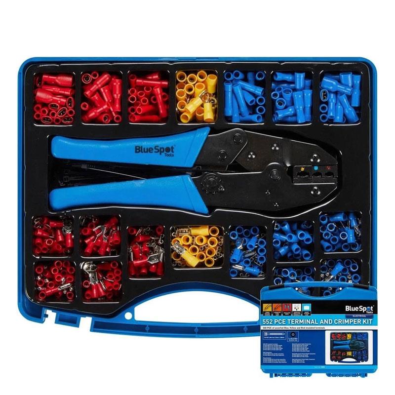 Blue Spot Tools Terminal And Crimper Kit 552 Pieces Main image