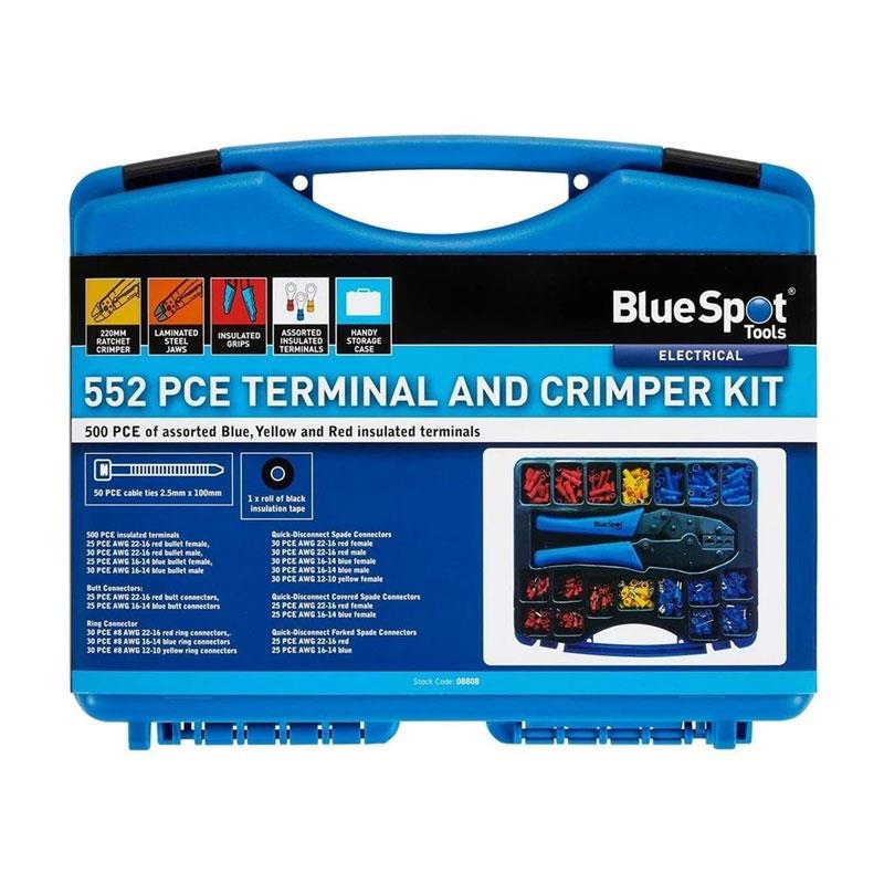 Blue Spot Tools Terminal And Crimper Kit 552 Pieces Secondary image