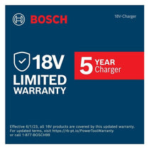 Bosch Professional GAL 18V-40 18V System Battery Quick Charger Black