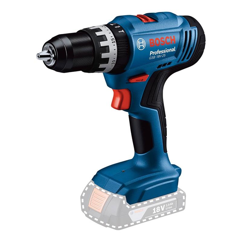 Bosch Professional GSB 18V-25 18V Cordless Impact Drill Driver Blue Main image