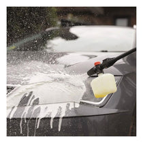 Hilka Tools 1200W Pressure Washer With Foam Bottle Black