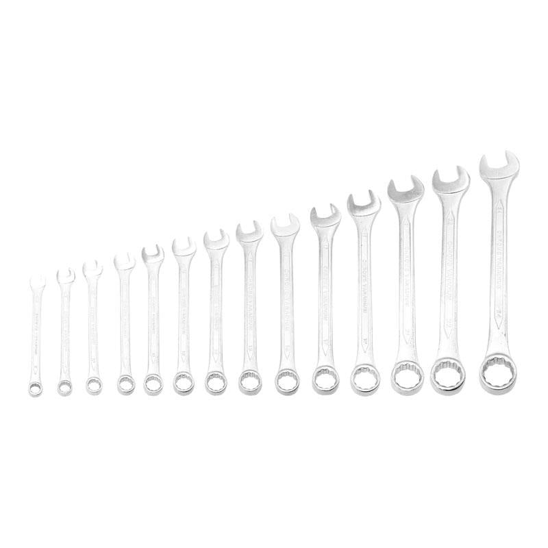 Hilka Tools Combination Spanner Set 14 Piece In Pouch Metric