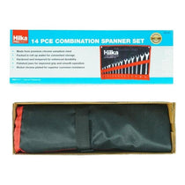 Hilka Tools Combination Spanner Set 14 Piece In Pouch Metric