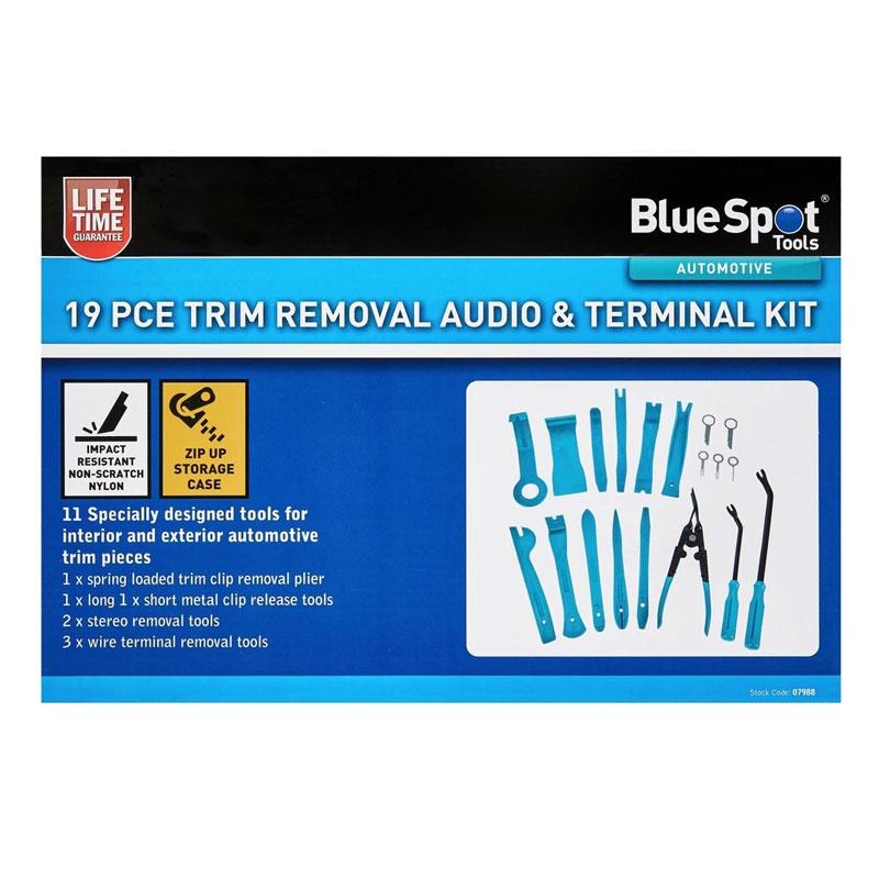 Blue Spot Tools Trim Removal Audio And Terminal Kit 19 Piece