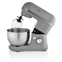 Swan Retro Stand Mixer 6 Speed Control 800W 4 Litre Grey
