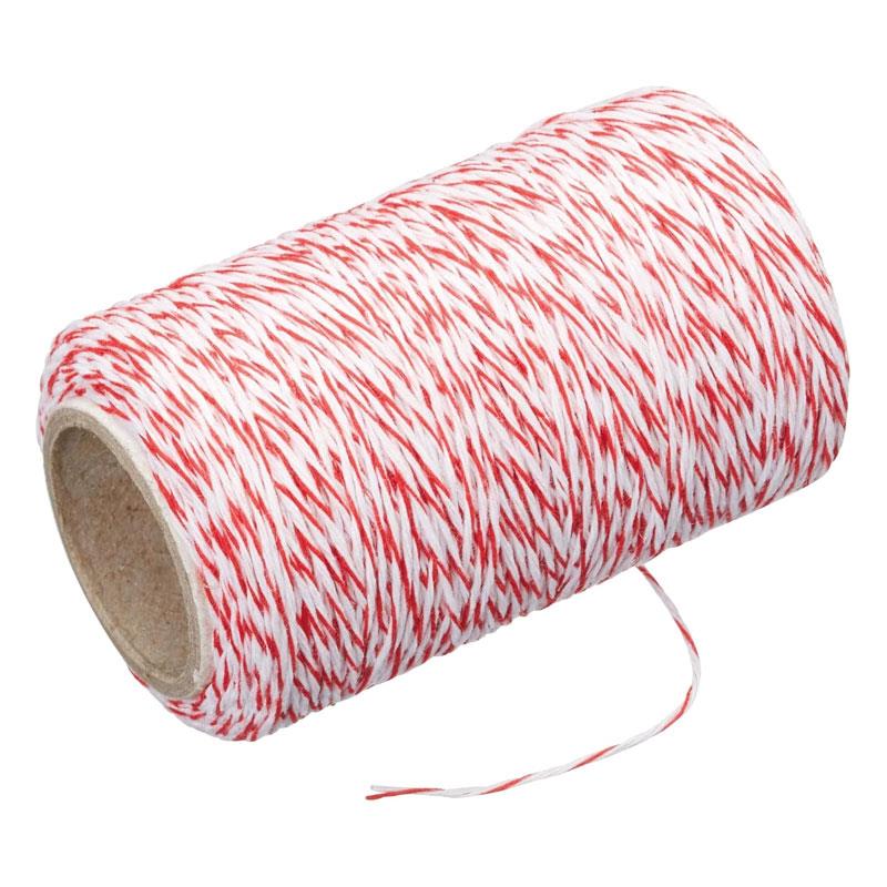 KitchenCraft Butcher's Twine 6m Polyester Red/White Main image