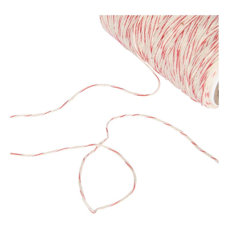 KitchenCraft Butcher's Twine 6m Polyester Red/White
