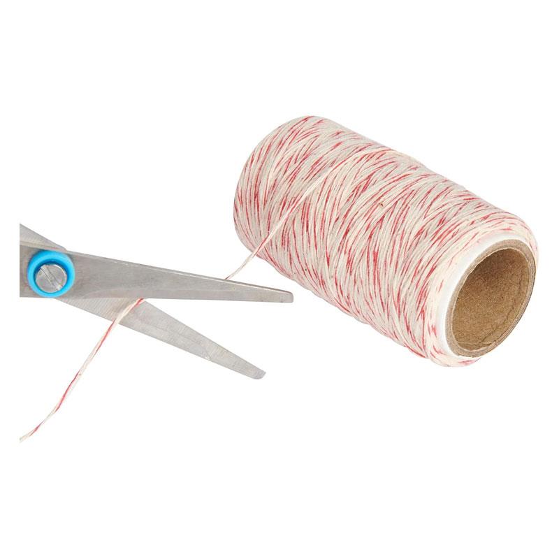 KitchenCraft Butcher's Twine 6m Polyester Red/White