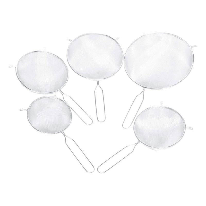 KitchenCraft Round Sieve Stainless Steel 25cm Silver