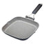 MasterClass Cast Aluminium Grill Pan Induction-Safe With Folding Handle 24cm Grey/Black