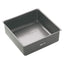 MasterClass Non-Stick Square Loose Base Deep Cake Pan Baking Tray 20cm PTFE PFOA BPA Free Carbon Steel Grey