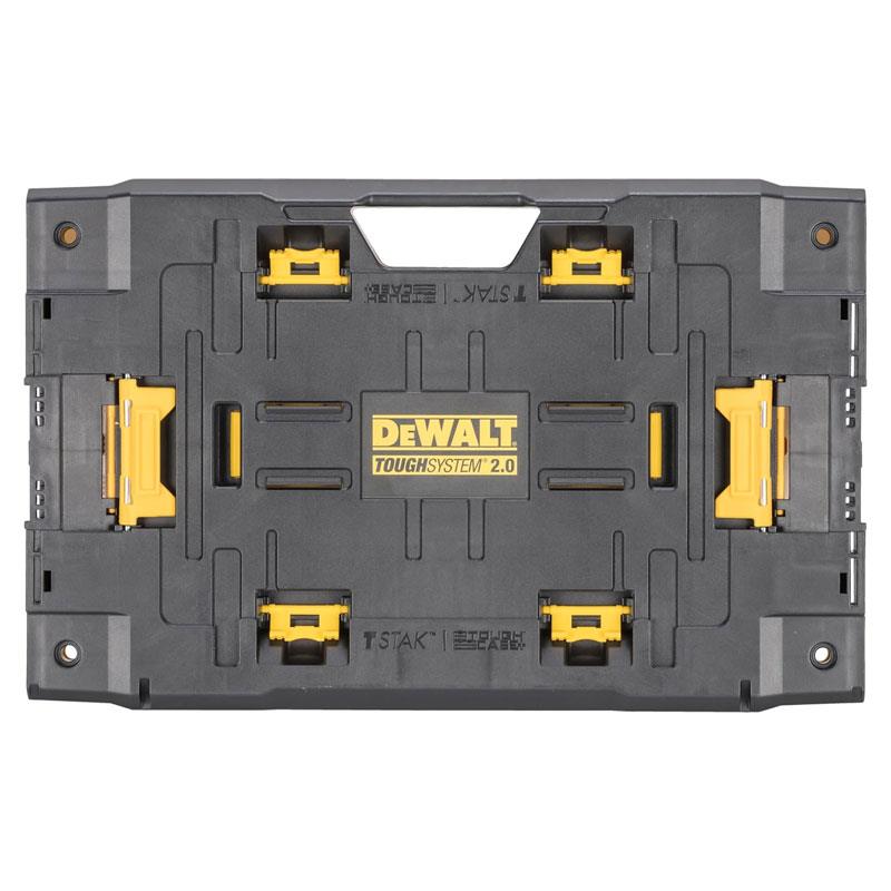 Dewalt TOUGHSYSTEM 2.0 Adaptor Plate To TSTAK Storage Cases Yellow/Black
