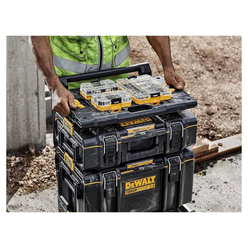 Dewalt TOUGHSYSTEM 2.0 Adaptor Plate To TSTAK Storage Cases Yellow/Black