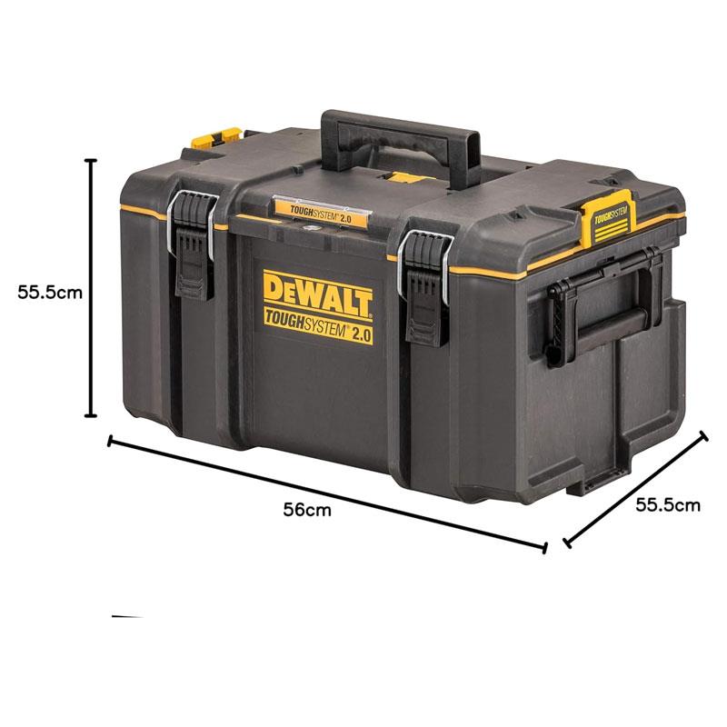 Dewalt TOUGHSYSTEM 2.0 DS300 Medium Tool Box Yellow/Black Secondary image