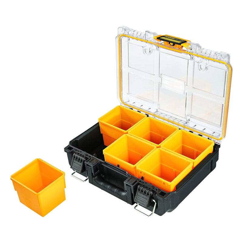 Dewalt TOUGHSYSTEM 2.0 Half-Width Organiser Yellow/Black