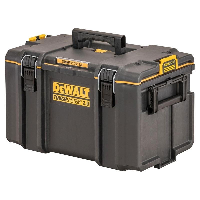 Dewalt TOUGHSYSTEM DS400 Large Stackable Tool Box Yellow/Black Main image