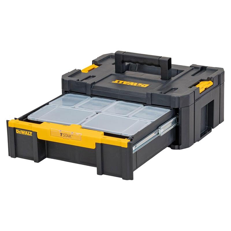 Dewalt TSTAK III Tool Storage Box With Deep Drawer Yellow/Black