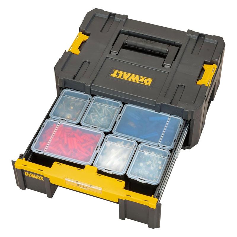 Dewalt TSTAK III Tool Storage Box With Deep Drawer Yellow/Black