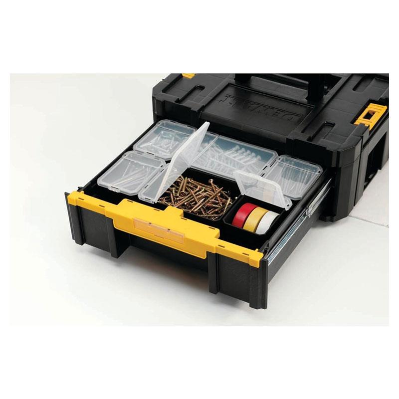Dewalt TSTAK III Tool Storage Box With Deep Drawer Yellow/Black