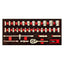 Hilka Tools 1/2 Inch Drive EVA Socket Set Metric 32 Piece