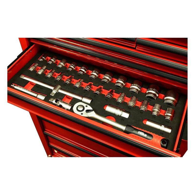 Hilka Tools 1/2 Inch Drive EVA Socket Set Metric 32 Piece