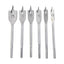 Hilka Tools Flat Wood Bit Set 10, 12, 16, 18, 20, 25mm Sizes 6 Piece