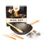 School of Wok 12Inch/30cm Pre-Seasoned Wok Set Black