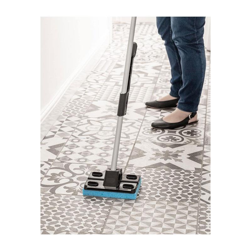 Addis Superdry Sponge Floor Mop & Refill Black Metallic