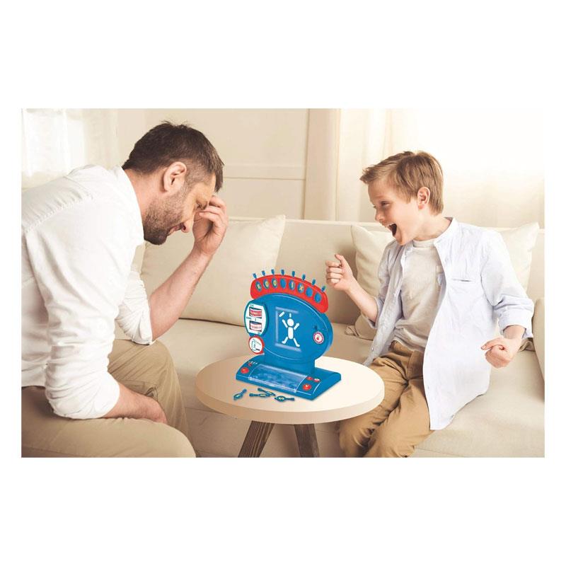 Lexibook Electronic Hangman With Light & Sound Effects Spelling And Vocabulary Family Board Game 2 Players Blue/Red