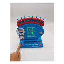 Lexibook Electronic Hangman With Light & Sound Effects Spelling And Vocabulary Family Board Game 2 Players Blue/Red