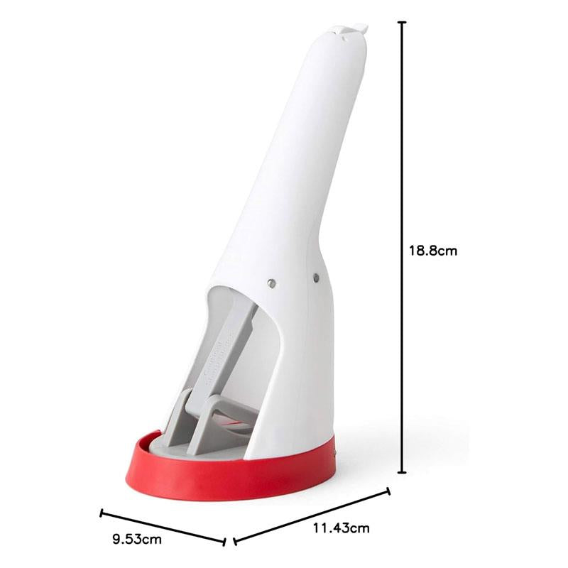 Chef'n Strawberry Slicester Prep Tool Fruit Slicer Fruit Gadget Stainless Steel White/Red Secondary image