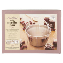 KitchenCraft Home Made Mini Maslin Pan Stainless Steel 4.5 Litre Silver