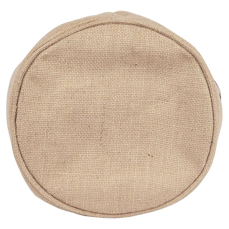 KitchenCraft Natural Elements Jute Bread Bag Drawstring Jute Cotton 34 x 17 x 42 cm Brown