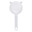 KitchenCraft Round Sieve/Tea Strainer 7cm Plastic Nylon-Mesh Extra-Small White