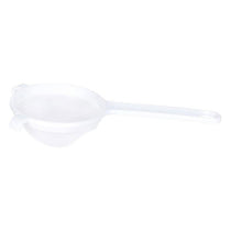 KitchenCraft Round Sieve/Tea Strainer 7cm Plastic Nylon-Mesh Extra-Small White