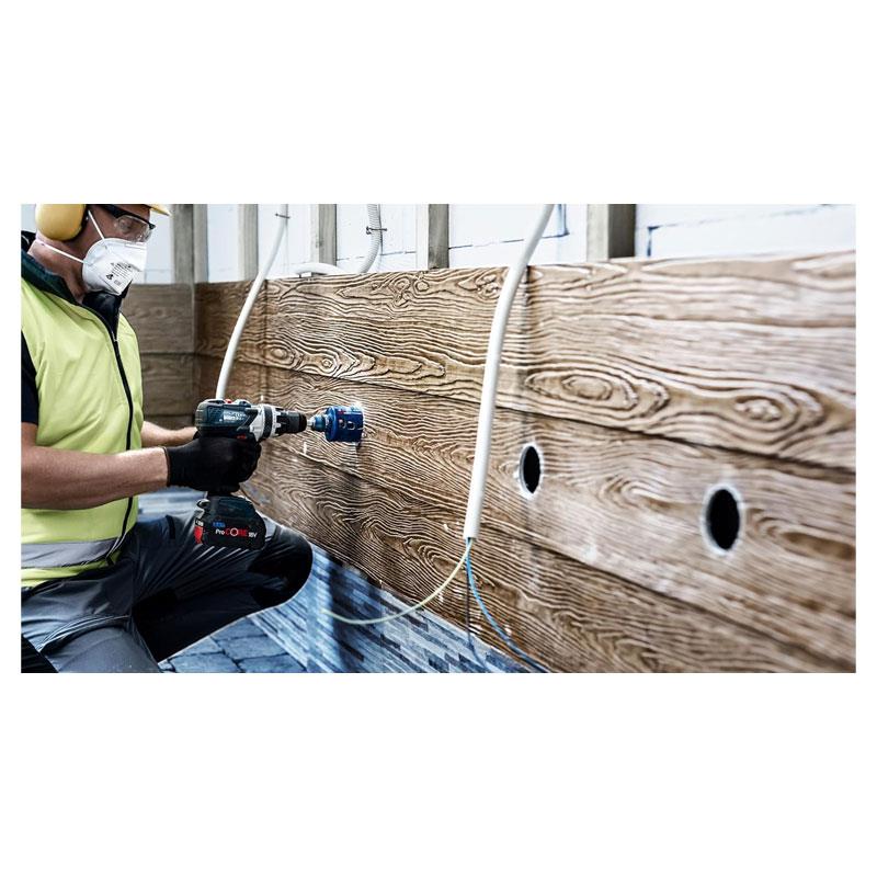 Bosch EXPERT Tough Multi Material Hole Saw Set 20-76mm Electricians Plumber Professional Accessory 14 Piece