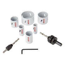 Bosch Professional Electricians Holesaw Set High Speed Steel Bi-Metal Professional Accessory 9 Piece