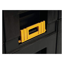 Dewalt TSTAK IV Tool Storage Box Stacking Case 2 Shallow Drawers Yellow/Black