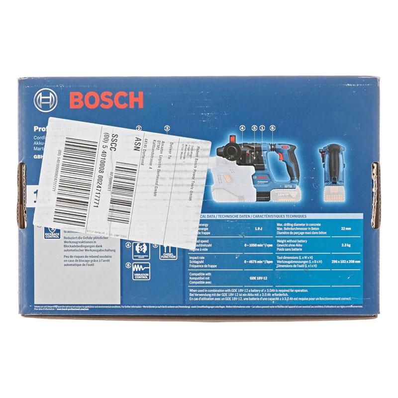 Bosch Professional GBH 18V-22 18V Cordless SDS-Plus Rotary Hammer Drill Bare Unit