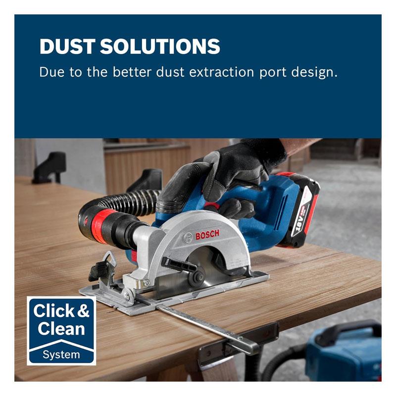 Bosch Professional GKS 18V-51 18V Brushless Cordless Circular Saw 1 x Saw Blade 140mm Body Only